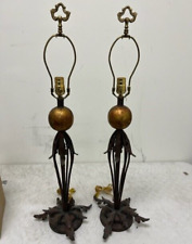 Antique Spanish Mission Style Lamps picture