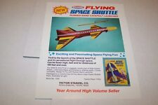 Vintage STANZEL FLYING SPACE SHUTTLE TOY -  ad sheet #0281 picture