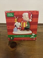 Peanuts By Schulz Department 56 This Gift's For You Figurine picture