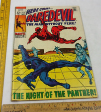 Daredevil #52 F- comic book 1960s silver age Black Panther app picture