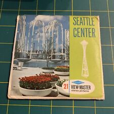 Gaf A276 Seattle Center Seattle Washington Vintage view-master Reels Packet 2B picture