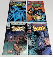 Sludge. Lot Of 4/ #1, 2, 8, 11  Ultraverse 1993 Malibu Comic picture