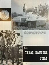 1957 Modern Day Texas Rangers illustrated picture