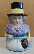 Antique OLD WELSH LADY Porcelain Figural 5