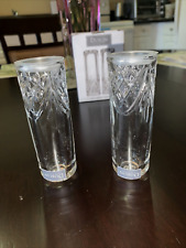 Dublin New Salt & Pepper Shaker Set Collection ; 4.25” Each. Crystal  Brilliance picture