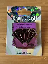 Disneyland 60th Anniversary Diamond  4 Of 7 Countdown pin LE Walt Dinsey picture