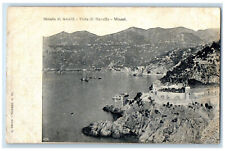 c1905 Amalfi Street View Of Ravello Minori Italy Unposted Antique Postcard picture