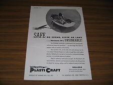 1945 Print Ad WINNER Plasticraft Unsinkable Boats West Trenton,NJ picture