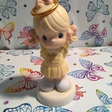 2003 Precious Moments Mommy's Little Angel Figurine Blonde Girl #111870 - NIB picture