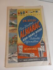 Vintage Dr. Miles Almanac 1939 picture