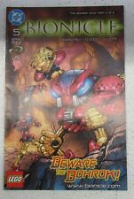 Vintage DC Comics April #5 Bionicle Bohrok Saga 2 of 6 Comic Book 2002 picture