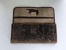1904 Antique Leather Pouch Wallet Advertising Troy Laundry Co Wall Street picture
