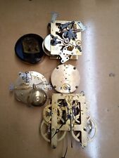 LOT OF CLOCK MOVEMENTS AND STUFF AS IS,FRENCH ,AMERICAN ,GERMAN MOVEMENTS picture
