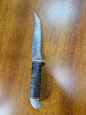 Vintage Western Boulder Colo Pat No. 1,967,479 Fixed Blade Fighting Knife 5 3/4