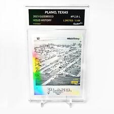 PLANO, TEXAS Vintage Map Card 2023 GleeBeeCo #PL18-L LIMITED to /49 picture