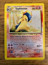 NEAR MINT Italian Typhlosion (17/111) Holo Neo Genesis Pokemon Card FREE P&P picture