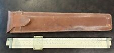 Keuffel & Esser Co NY 4088-3S Polyphase Duplex Slide Rule w/ Leather Case picture