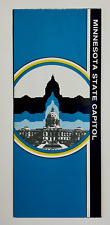 1960s Minnesota State Capitol Vintage Government Building St Paul VTG Brochure picture