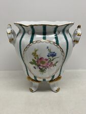 Vintage Royal Europe Porcelain Handled Vase Hand Painted Floral  picture