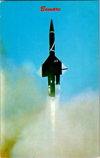 Vintage 1950s Boeing Supersonic Ramjet BOMARC Missile Test Florida FL Postcard picture