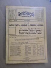 1935 OFFICIAL RAILWAY EQUIPMENT REGISTER July Rolling Stock Antique Original picture