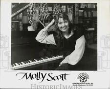 1987 Press Photo Musician Molly Scott - srp01724 picture