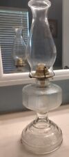 Antique Glass EAPG Oil Kerosene Lamp picture