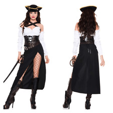 NWT Musical Legs Pirate Captain Sea Halloween Costume Role Play Medium Large picture