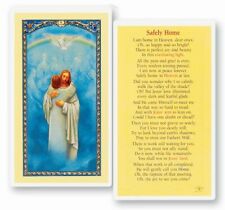 Safely Home, Fratelli Bonella Laminated Prayer Card, 25 Pack, From Italy picture
