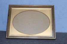 Gold Tone Picture Frame Deep Well Oval picture