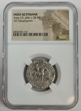 NGC Azes II Journey of the Magi Silver Tetradrachm NGC Ancients MG picture