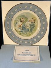 Vintage Avon Tenderness Collector Commemorative Plate 1974 Pontesa Spain picture