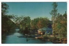 East Lansing Michigan, Early View of The Canoe Shelter on Red Cedar River picture