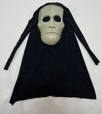 RARE Vintage 90's FANTASTIC FACES GHOUL MASK Easter Unlimited COTTON Hood GLOWS picture