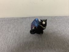 Vintage 1988 Windstone Edition North Hollywood CA Black Flap Cat Figurine picture