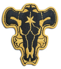 *Legit* Black Clover Anime Black Bulls Emblem Iron On Authentic Patch #44396 picture