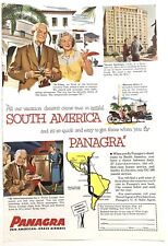 Vintage 1954 Original Print Ad Full Page - Panagra - Dreams Came True picture