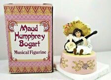 NEW 1990 Hamilton Maud Humphrey Bogart Music box Rotating Figurine Susanna H5510 picture