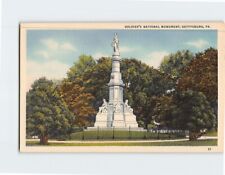 Postcard Soldiers National Monument Gettysburg Pennsylvania USA picture
