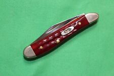 NEW CASE XX KNIVES OLD RED BONE POCKETWORN PEANUT POCKET KNIFE picture