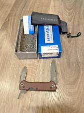 Benchmade 317BK-02 Weekender Slip Joint Knife Burgundy Micarta S90V picture