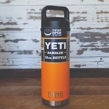 King Crab Orange YETI® 18 Ounce Bottle - Authentic - Brand New picture