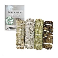 Assorted 4 Pack Sage Variety Pack with White, Green, Blue & Black Sage with Guid picture