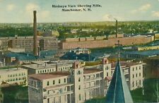 MANCHESTER NH - Manchester Birdseye View showing Mills picture