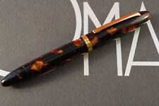 Extremely  Rare  1947 OMAS EXTRA - Celluloid Tortoiseshell - 555 size - MINT picture