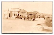 WINNER South Dakota ~ OUTLAW Trading post ~ Delivery trucks old cars picture