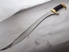 BEAUTIFUL CUSTOM HANDMADE 30 INCHES LONG IN HIGH CARBON STEEL HUNTING SWORD  picture