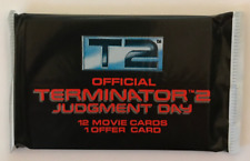 1991 Impel T2 Terminator 2 Judgement Day Cards, 1 Sealed Wax PACK, 12 Cards picture
