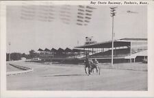 Bay State Raceway, Foxboro, Massachusetts c1960s PM Postcard picture