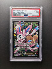2016 Pokemon SYLVEON EX - RC32/RC32 - Full Art Holo - Radiant Collection - PSA 7 picture